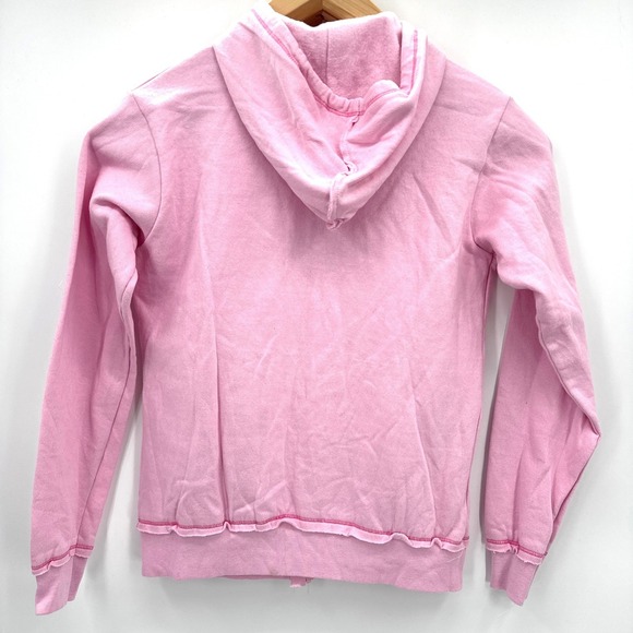 Jane Wayne Gear Navy Military Wives Pink Full Zip Hoodie Sweatshirt Medium NWT - Picture 3 of 14